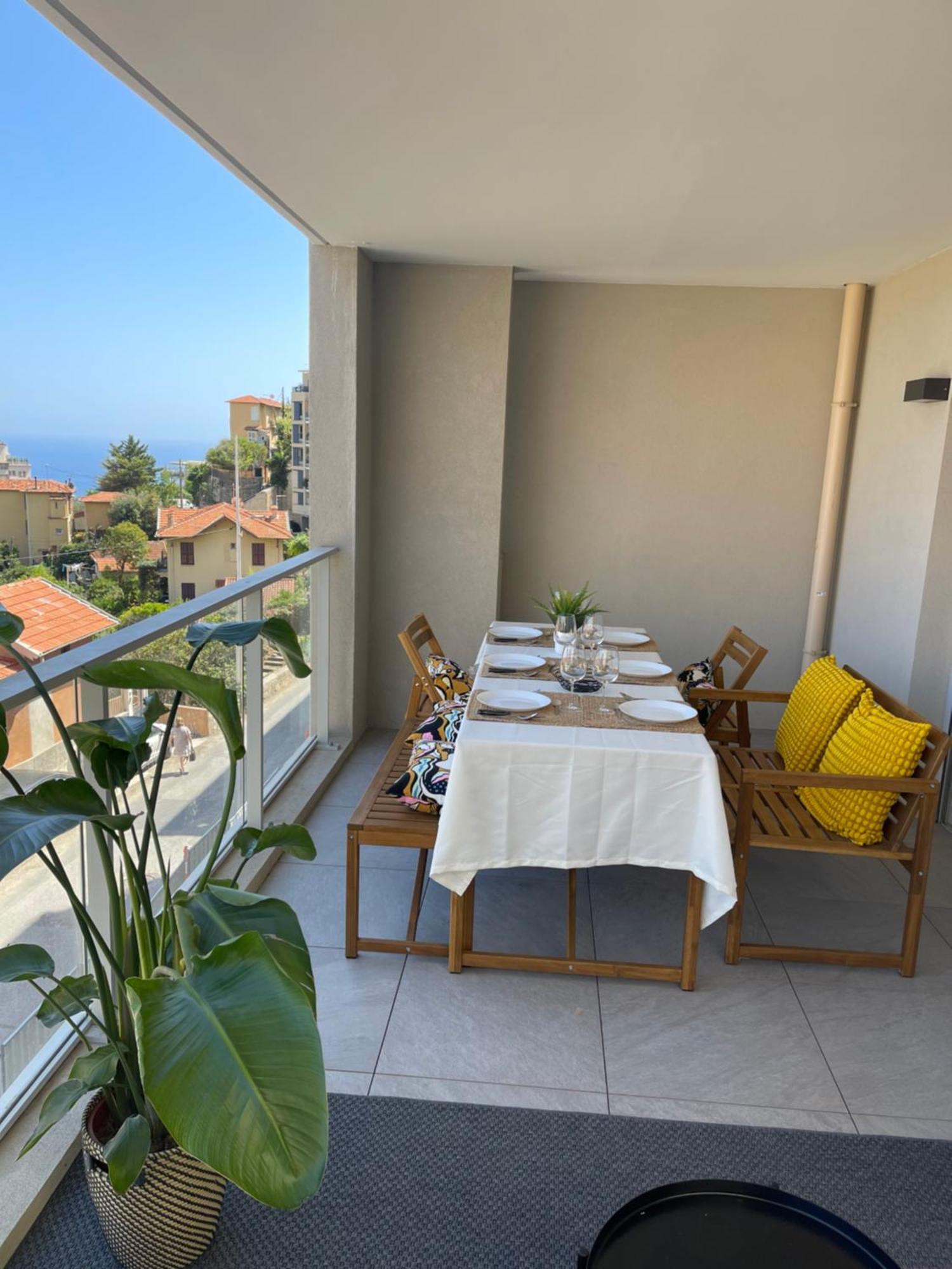 Appartement Neuf, Monaco Avec Vue Mer Beausoleil Exteriör bild